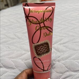 Aeropostale Pink and Gold Body Lotion